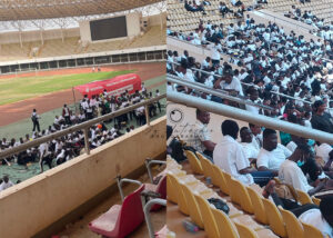 Recruitment Exercise at Tamale Sports Stadium